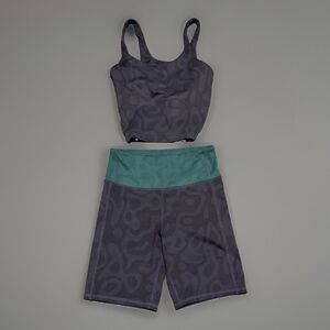 Parks Project Yellowstone Geysers Sports Bra/Hicker Shorts Set XS